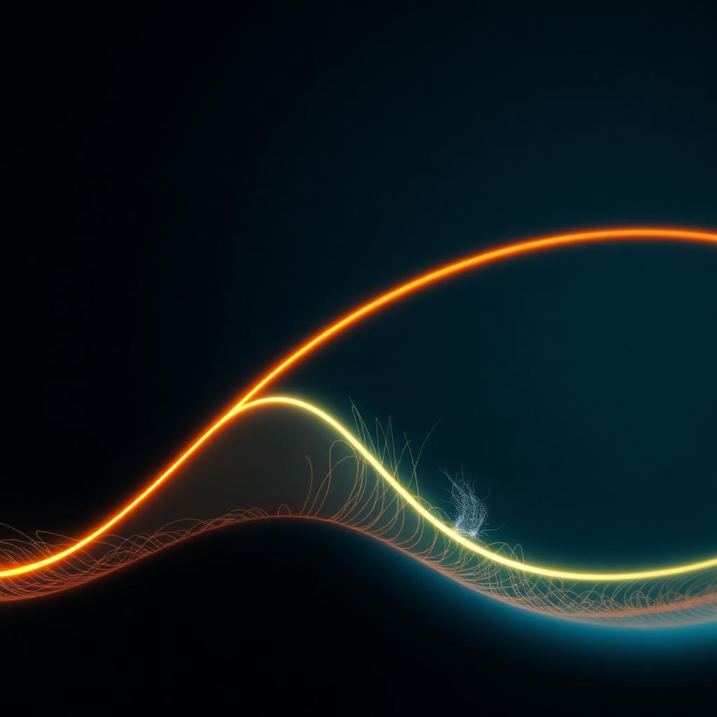 Illustration of the estrogen curve descending through the menopausal transition