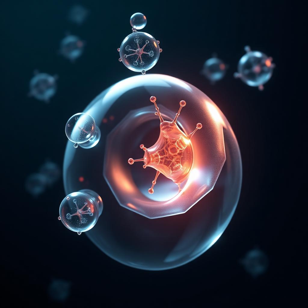 Illustration of therapeutic molecules restoring the follicle to a stable new operating point